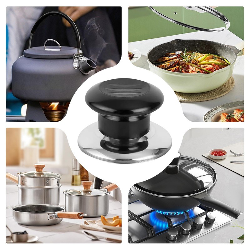Replacement Pot Lid Top | Kitchen Bakelite Pot Lid Handle,Kitchen