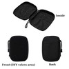 EDC Pouch Pocket Organizer,Small Pocket Pouch with Velcro Surface for
