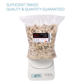 HKS 500 PCS Brown(Tan) Wire Nuts - AWG 22-8 Winged Electrical Wire End Connectors - Twist-On Screw Caps Insulated Insertion with Spring Portable & Quick to Connect