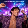 Concert Ear Plugs for Hearing Protection, Reusable, Stylish Look