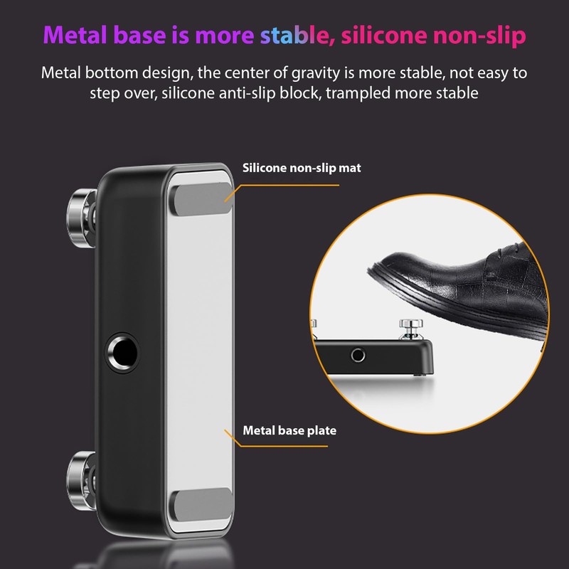 Btuty Dual Foot Switch Pedal Effect Controller Pedal A B