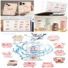 Pink Pig Stickers 50 Pcs Kawaii Cartoon Pink Piggy Sticker