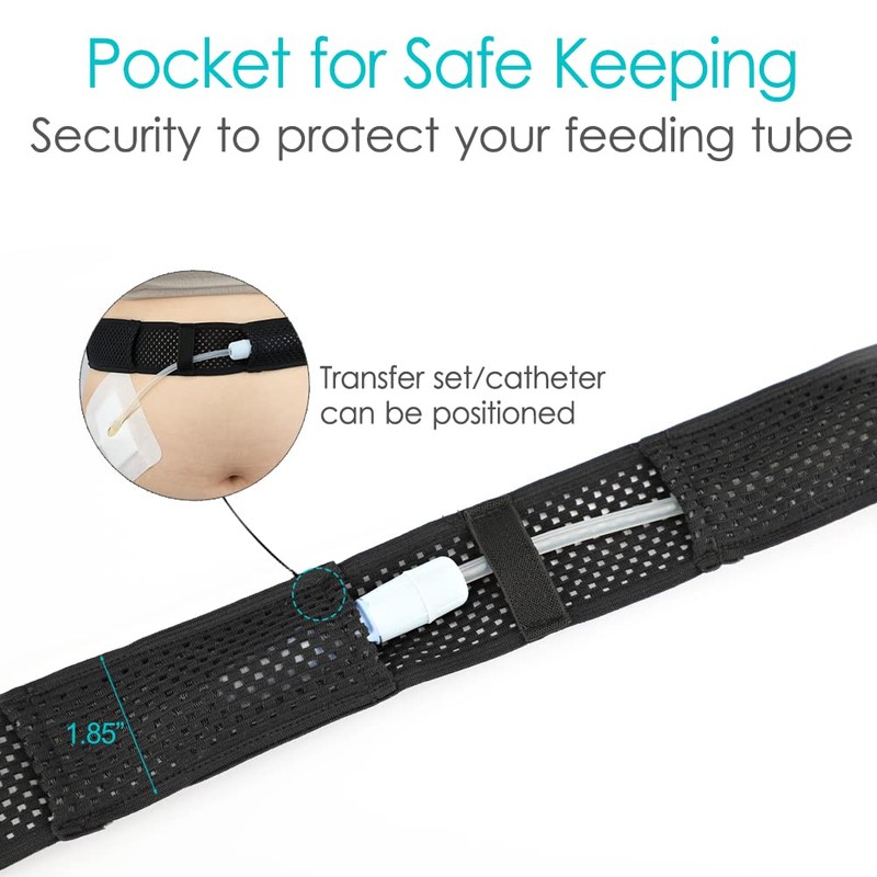 Mesh Breathable PD Belt Peritoneal Dialysis Catheter Accessories Supplies Soft
