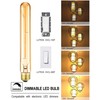 LVYE T10 Led Bulbs 4W E26 Dimmable Tubular Bulbs 2700K