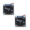 Geekstory 0.96" 0.96inch Blue/White/Yellow and Blue I2C IIC Serial 128X64