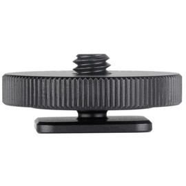 Leofoto FA-01 Hot/Cold Shoe to 1/4" Male Adapter Flash Accessory