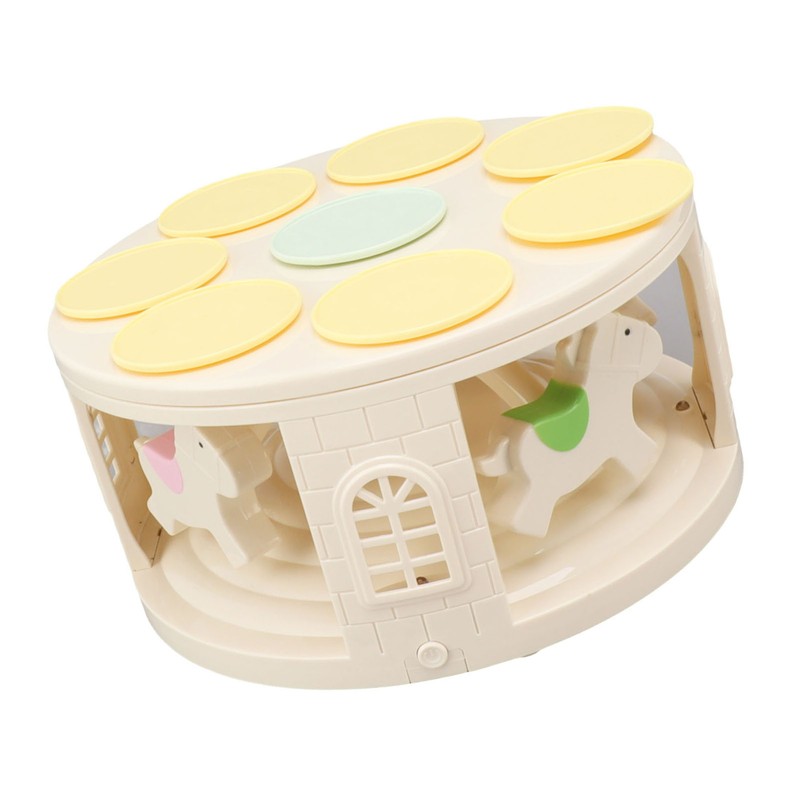 Rotary Dessert Machine LED Carousel Automatic Rotating Dessert Display Table
