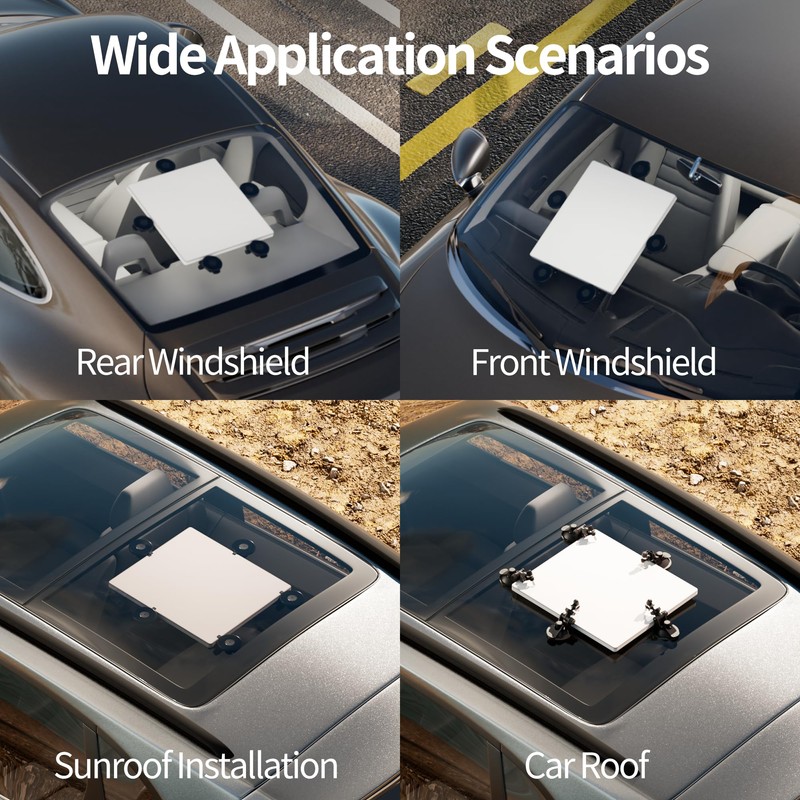 EAZUSE Starlink Mini Mount, Starlink Mini Suction Cup Mount, Sunroof