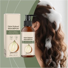 Champú de hidrosol de cebolla Limpia y nutre el cuero cabelludo, fortalece el cabello y reduce la rotura.(2pcs)