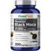 NusaPure Black Maca Root 50:1 Extract, 750 mg Equivalent to