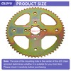 CILOYU 60 Tooth Sprocket 420 Chain 40mm Bore Compatible with