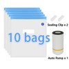 10-Pack 3D Printer Filament Vacuum Storage Bags for PLA, ABS