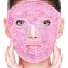 Mascarilla de Gel Facial, Mascara de Hielo para Cara Reutilizable