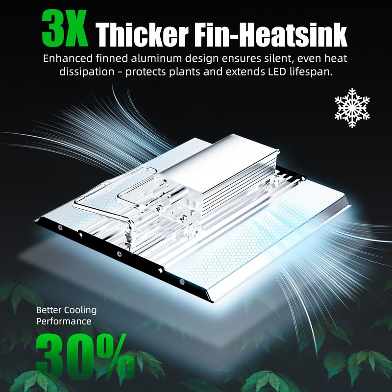 TheOneGrow MA2000 200W LED Grow Light Full Spectrum | Commercial