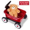 Radio Flyer My 1st Wagon with Teddy Bear, Red