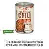 HEB chili texas style chili no beans 15oz. bundle of