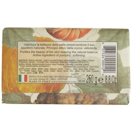 Saponeria Nesti Firenze: Pumpkin Soap with Active Ingredient,"Horto Botanico" Line 8.8 Ounces (250g) Packages (Pack of 6) [ Italian Import ]