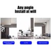 Security Camera Dual Lens HD Night Vision 2 Way Intercom