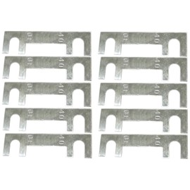 AERZETIX - C42199-10 x strip fuse - 40A - with flaps blades - for high current - fuse holder