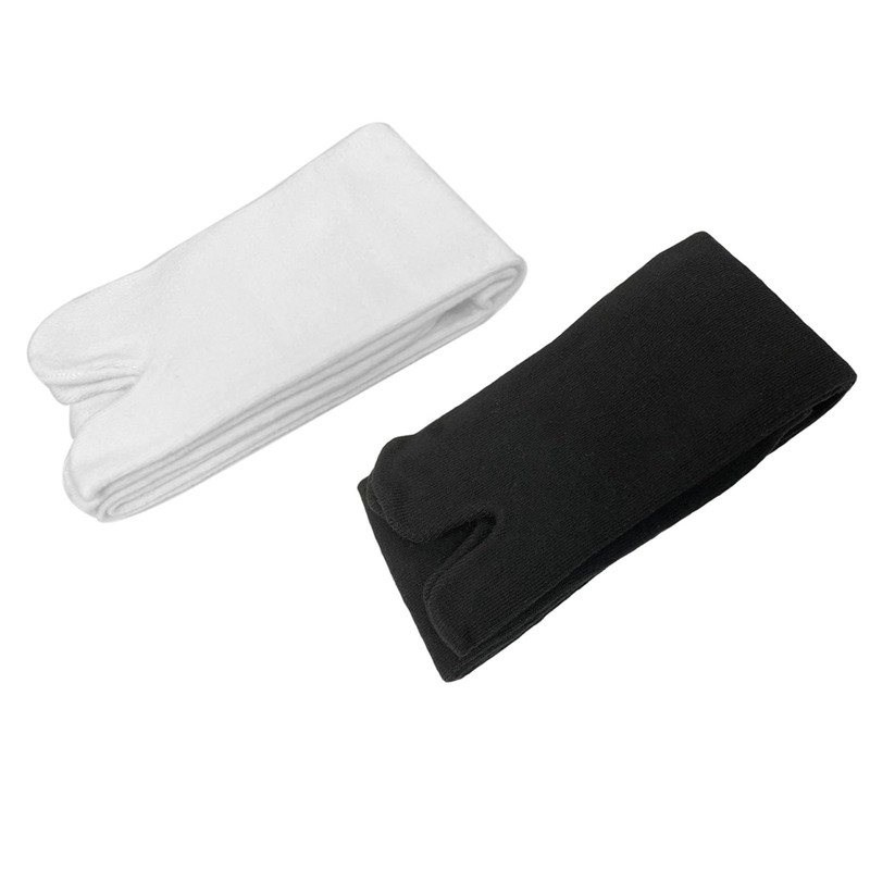 SUNTRADE 2 Pairs Tabi Socks with Split Toe, Casual Sandal,