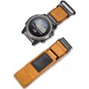 Soft Suede Leather Watch Band, 26mm Military Strap Compatible with