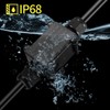 IP68 Waterproof Junction Box, 2 Way Cable Connector, External Junction