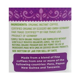 Simple Truth Organic Instant Coffee, 3.53 oz (Pack of 2)