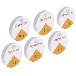 6 Rolls Elastic Stretch Thread for Bracelets, Crystal String Bead Cord for Bracelet, Clear Stretch Cord Thread for Jewelry Bracelet Necklace Making Wire(0.4mm, 0.5mm, 0.6mm, 0.7mm, 0.8mm, 1.0mm)