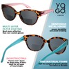 Yogo Vision Bifocal Sunglasses for Women Reader Sunglasses Classic Retro
