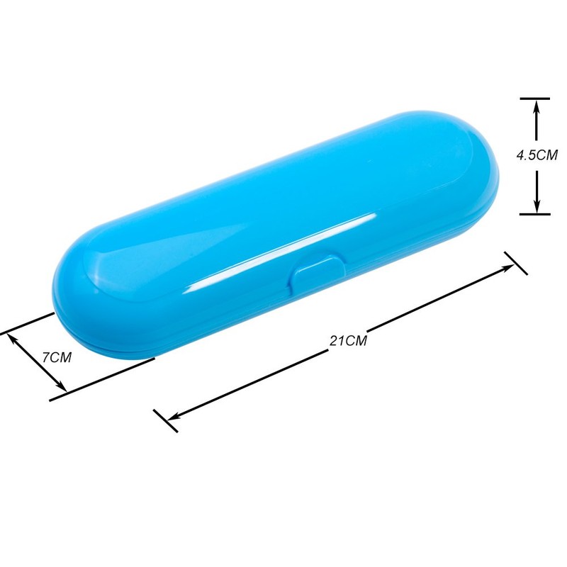 Nincha Portable Replacement Plastic Electric Toothbrush Travel Case for Oral-B