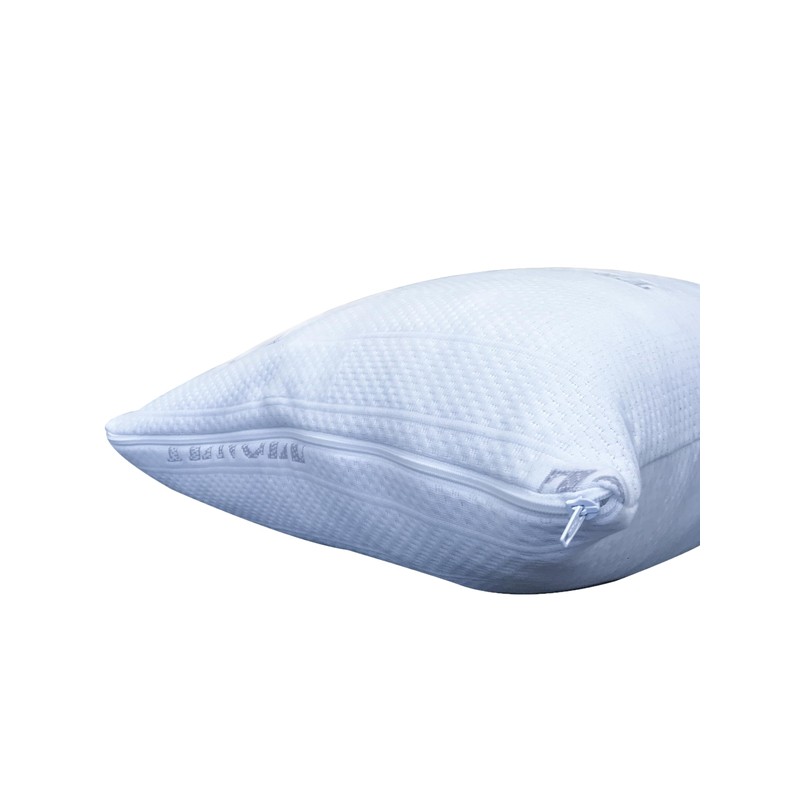 Arc4life Adjustable Memory Foam Neck Pillow Cooling Fabric Queen