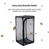 30" Heavy Duty Monarch Butterfly Habitat, Outdoor Collapsible Insect Mesh