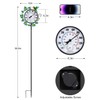 Outdoor Thermometer Waterproof Hummingbird Outside Thermometer Hygrometer
