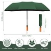 Foldable Umbrella, Open-Close Automatic Pocket Umbrella, Lightweight Design, Windproof and