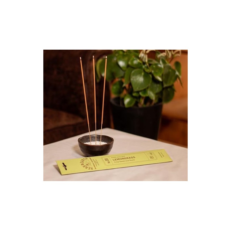 Nippon Kodo H&E Bamboo Incense 09 Lemongrass, Pack of 20