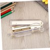 Operitacx Elegant Gold Desk Stapler Acrylic Office Stapler School Desk