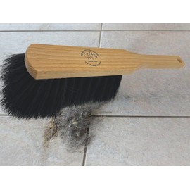 Maaj® Hand Brush Waxed with Horsehair Covering Like Grandma's Times – Made in Germany