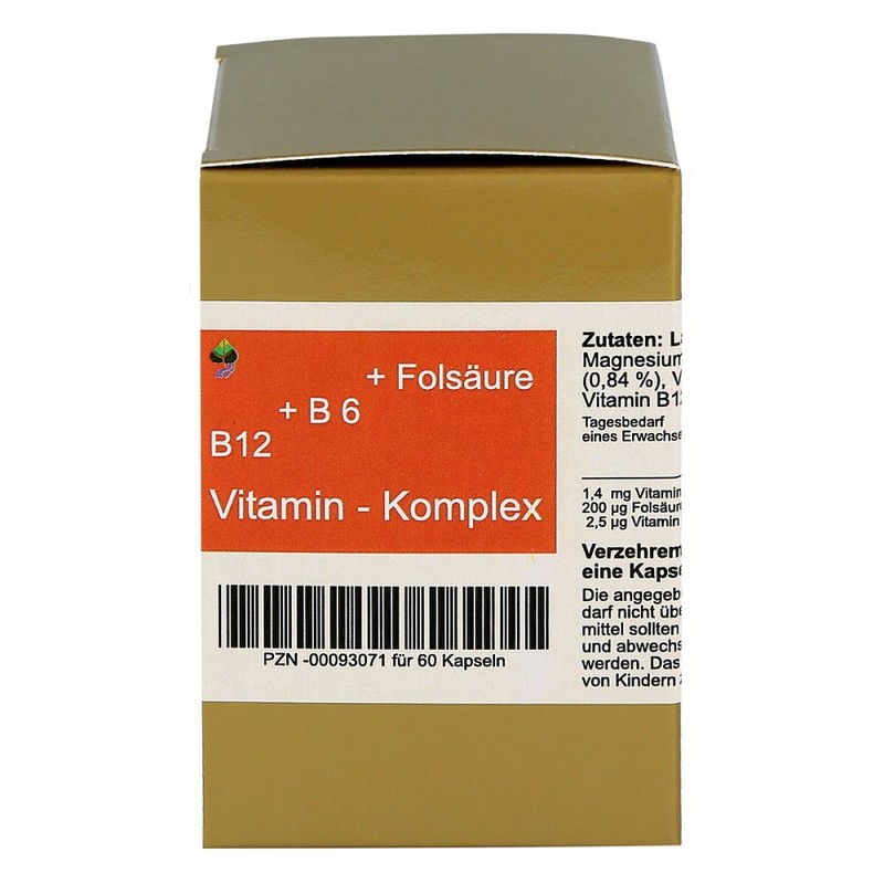 Vitamin B12+B6+Folic Acid Complex N Capsules