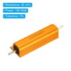 PATIKIL 100W 60 Ohm Aluminum Shell Resistor 2pcs Aluminum Housing