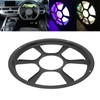 12in Car Speaker Protective Mesh Cover Grille Carbon Black Universal