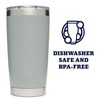 YETI Rambler 20 oz Tumbler, Stainless Steel, Vacuum Insulated with