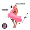 GoFloats Flamingo Pool Float Party Tube, Float In Style (for