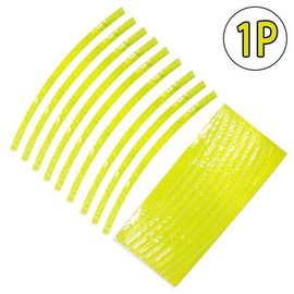 OF2L3554자전거 자동차 오토바이 바퀴 반사스티커 형광 OF2L3554 Bicycle Car Motorcycle Wheel Reflective Sticker Fluorescent