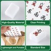gisgfim Blank Mahjong Tiles Set Include 28 Pcs Blank Mahjong