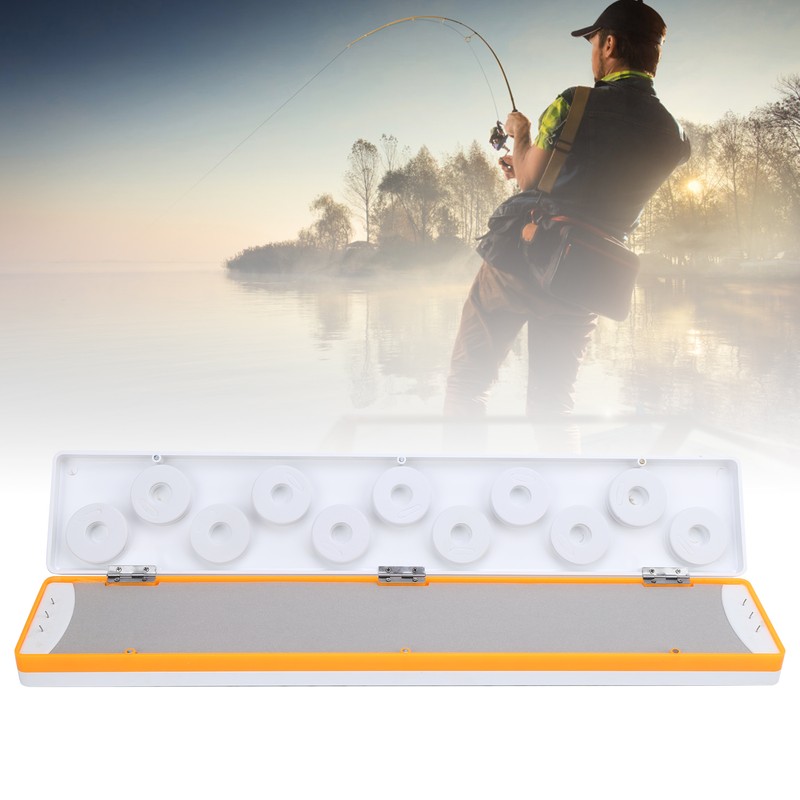 3‑Layer Multifunction Plastic Float Fishing Line Spool Storage Box Fishing