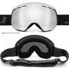 Juli Ski Goggles,Winter Snow Sports Snowboard Goggles with Anti-Fog UV