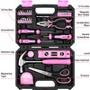 DEKOPRO Tool Set for Women: Pink Tool Set for Home