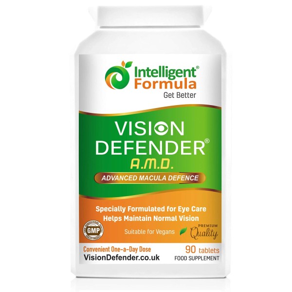 Intelligent Formula AREDS2 VISION DEFENDER AMD Supplement Lutein Zeaxanthin Zinc