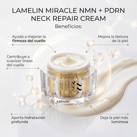 Lamelin Miracle NMN+PDRN Neck Repair Cream 50ml Anti-Aging Firming Formula