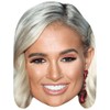 Molly-Mae Hague (Smile) Celebrity Mask, Flat Card Face, Fancy Dress